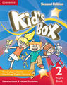 Učebnice používaná v jazykové škole  MyOnlineTeacher.cz: Kid´s Box 2 Second Edition
