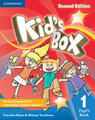 Učebnice používaná v jazykové škole  MyOnlineTeacher.cz: Kid´s Box 1 Second Edition